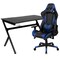 Flash Furniture Black Gaming Desk-Cup Holder/Reclining Chair Set BLN-X20D1904-BL-GG - alternate 6